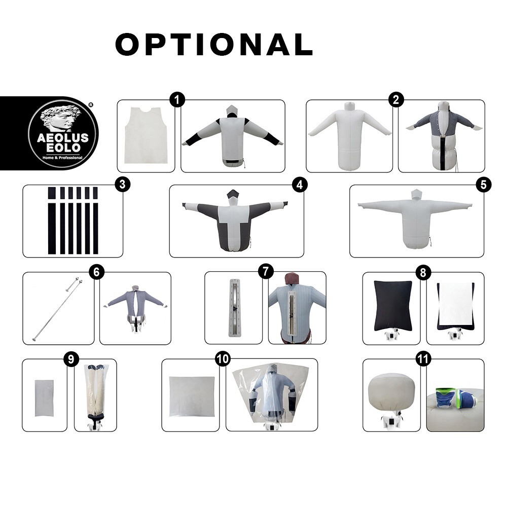 AEOLUS Professional Ironing System Vertical Iron Clothes Drying SA07 S SELF
