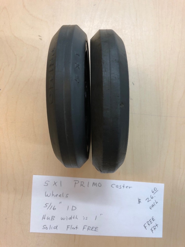 5 X 1 Pr1mo Caster Wheel