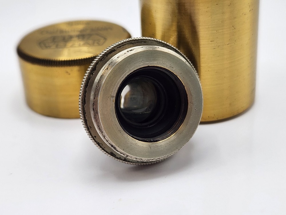 Vintage E Leitz Wetzlar Leica 3mm Apochromat Microscope Objective Oel Immersion