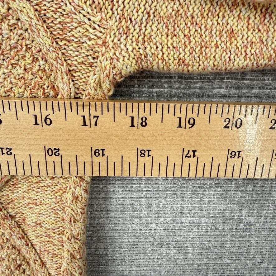 Talbots Sweater Pullover Womens S Multicolor Cable-Knit Crew Neck Collarless