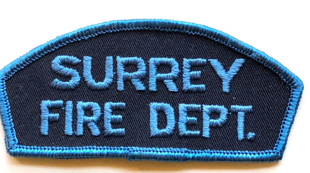 Surrey BC Fire Dept. Patch