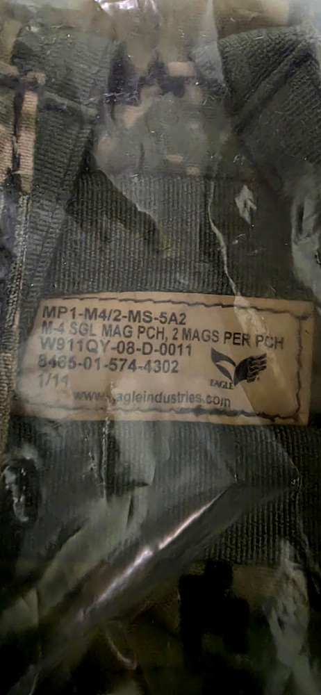 (Quantity 3) M-4 S M Pouch, Eagle Industries 2 M.. per pouch