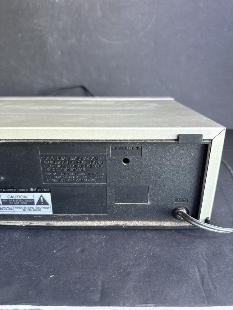 Technics RS-B18 Stereo Cassette Deck DBX Dolby B/C – Powers On, Sound Weak