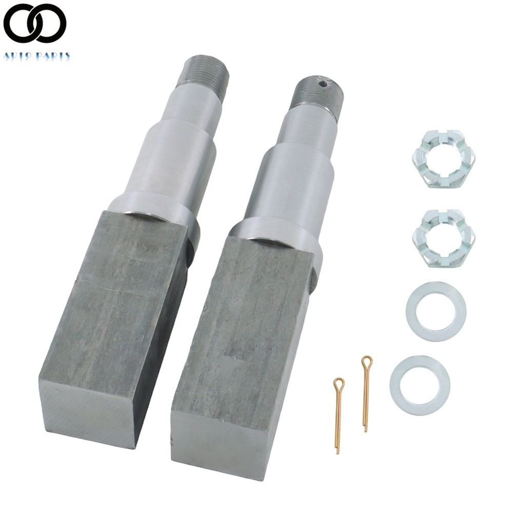 8.25'×1.5' Square Trailer Spindle #84 w/Fastening Accessories For 3500 lbs Axle