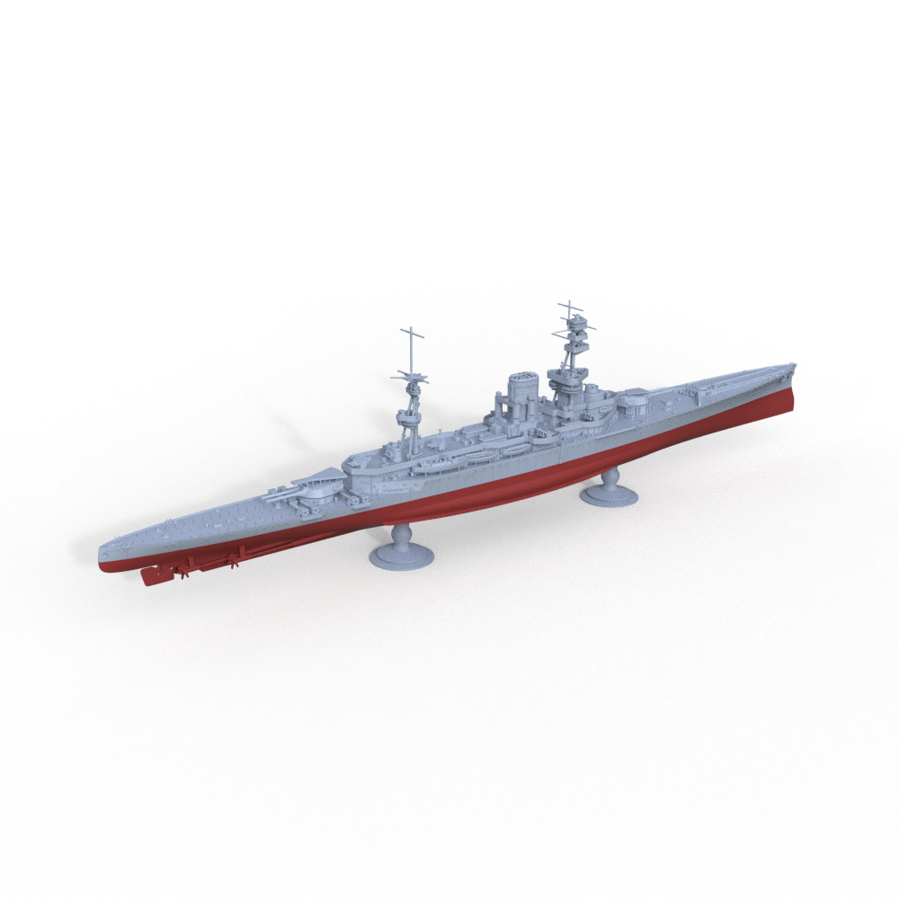 1/1250 Model Kit HMS Glorious Battlecruiser Full Hull