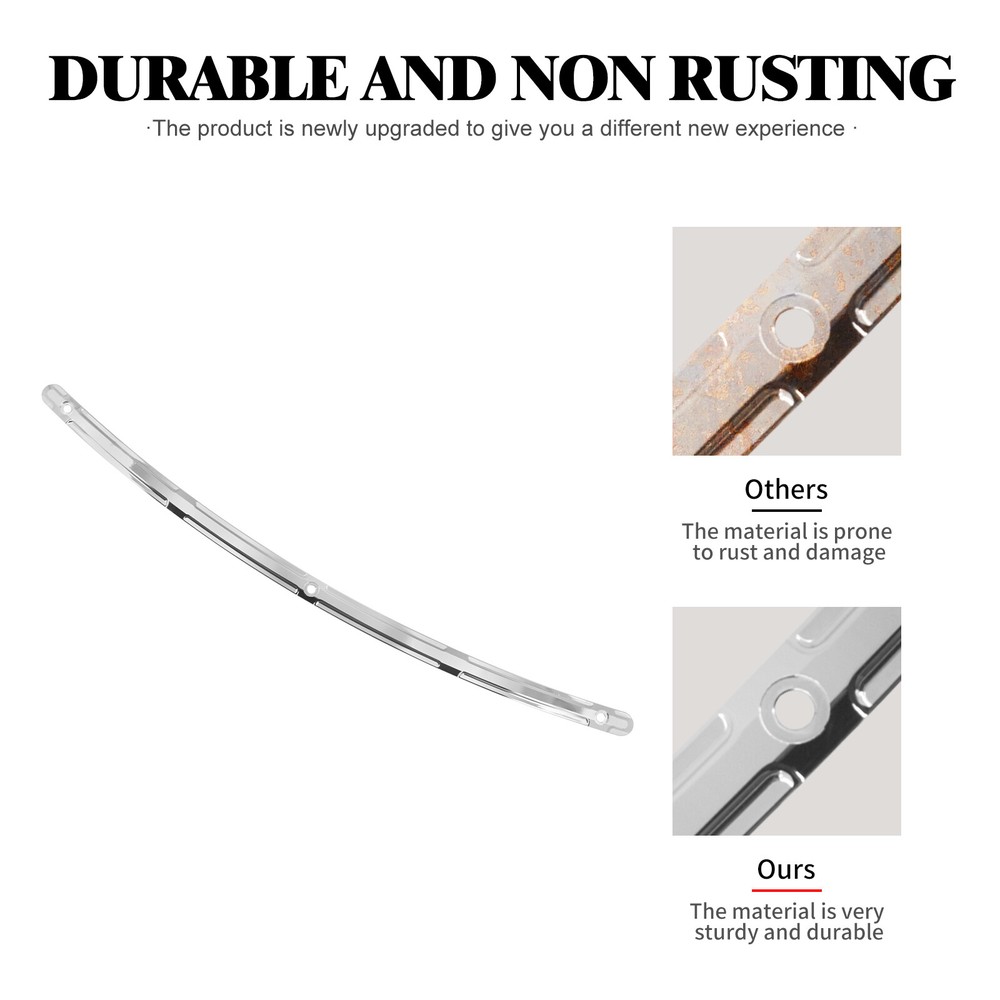 Chrome Fairing Windshield Windscreen Trim For Harley Electra Street Glide 96-13