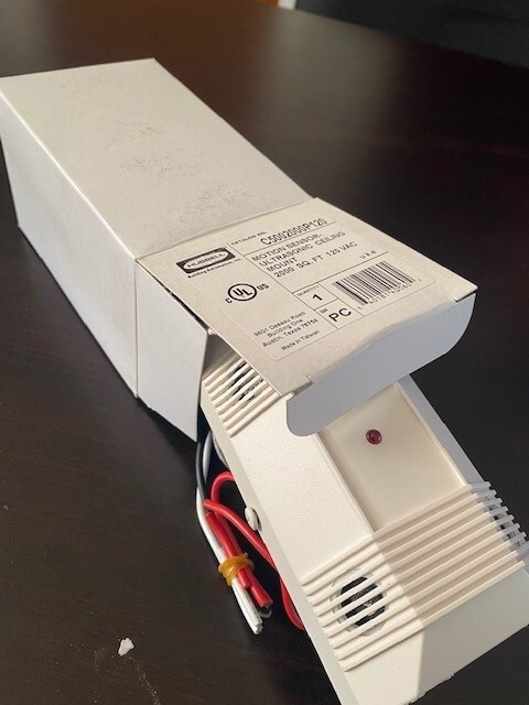 Hubble C 500-2000P 120 Motion Sensor Ultrasonic Ceiling Mount 120 volt