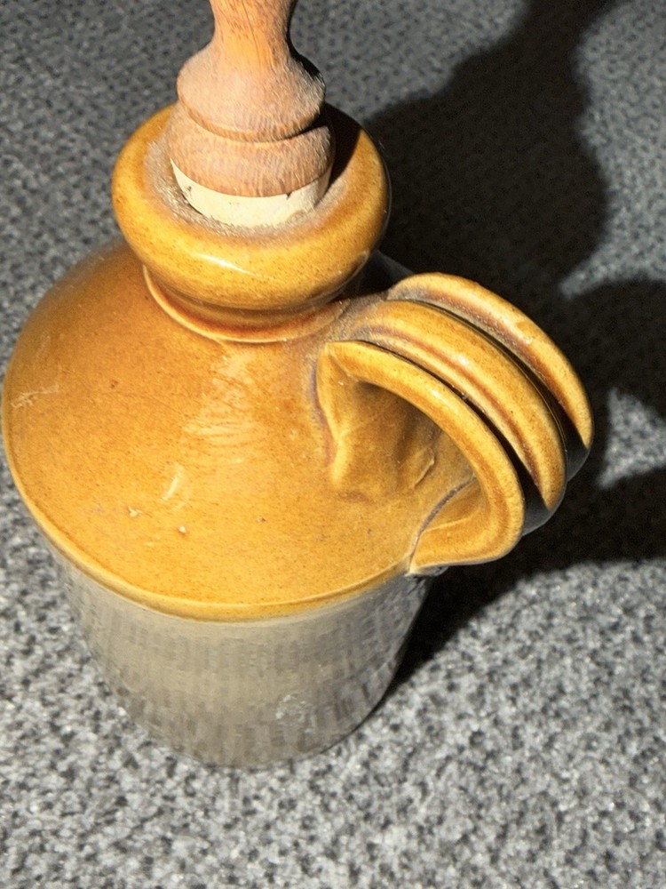 Greedy Vintage Cider Stoneware Jar