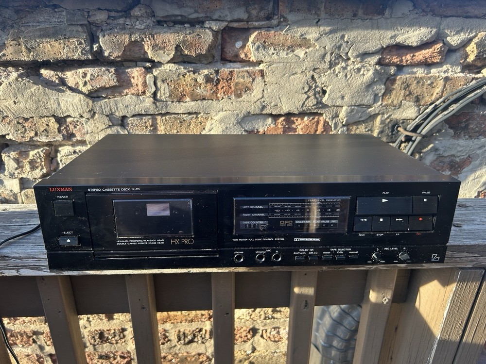 Luxman K 111 Pro Cassette Deck Tested And Working
