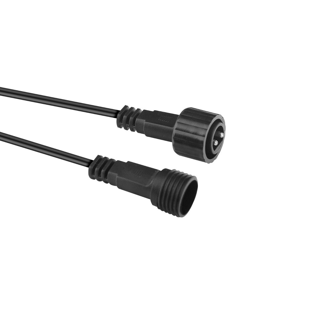 Waterproof Extension Cable for Solar Outdoor String Lights, 6Ft aka Wire