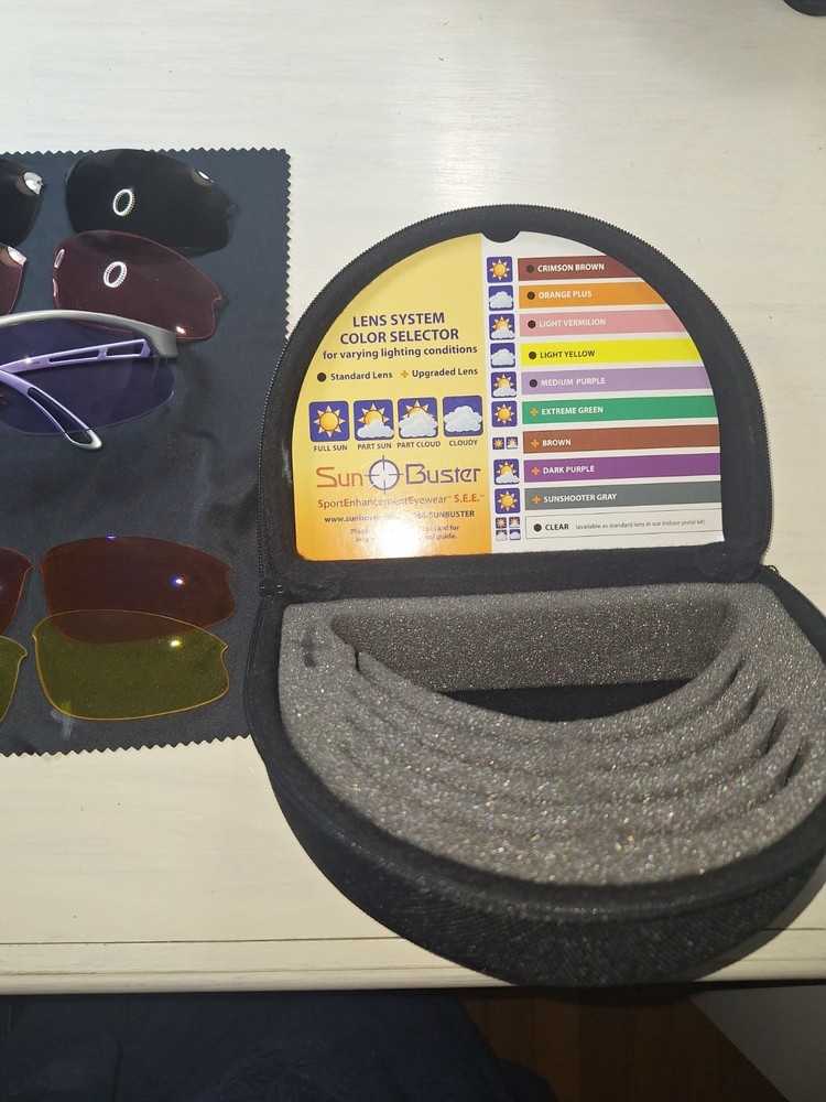 Shooting Glasses Interchangeable Lens