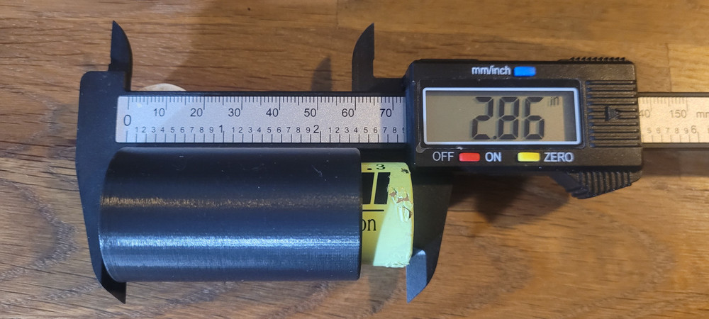 26650 Li-Ion 1xD-Cell Flashlight Adapter - Conversion