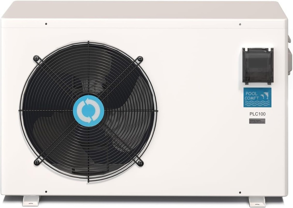 Pool Comft PLC 100 35,000 BTU Inverter Pool Heat Pump Heater/Cooler 208-230V