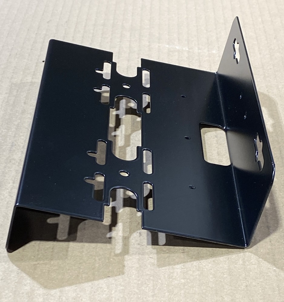 Black Double Mounting Bracket For Filter Housing New