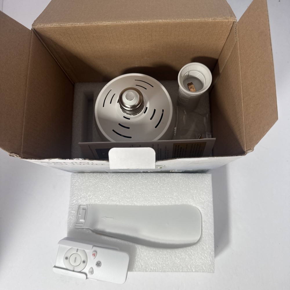 Eonini fan light Add a ceiling fan anywhere (open box return) TESTED 100%.