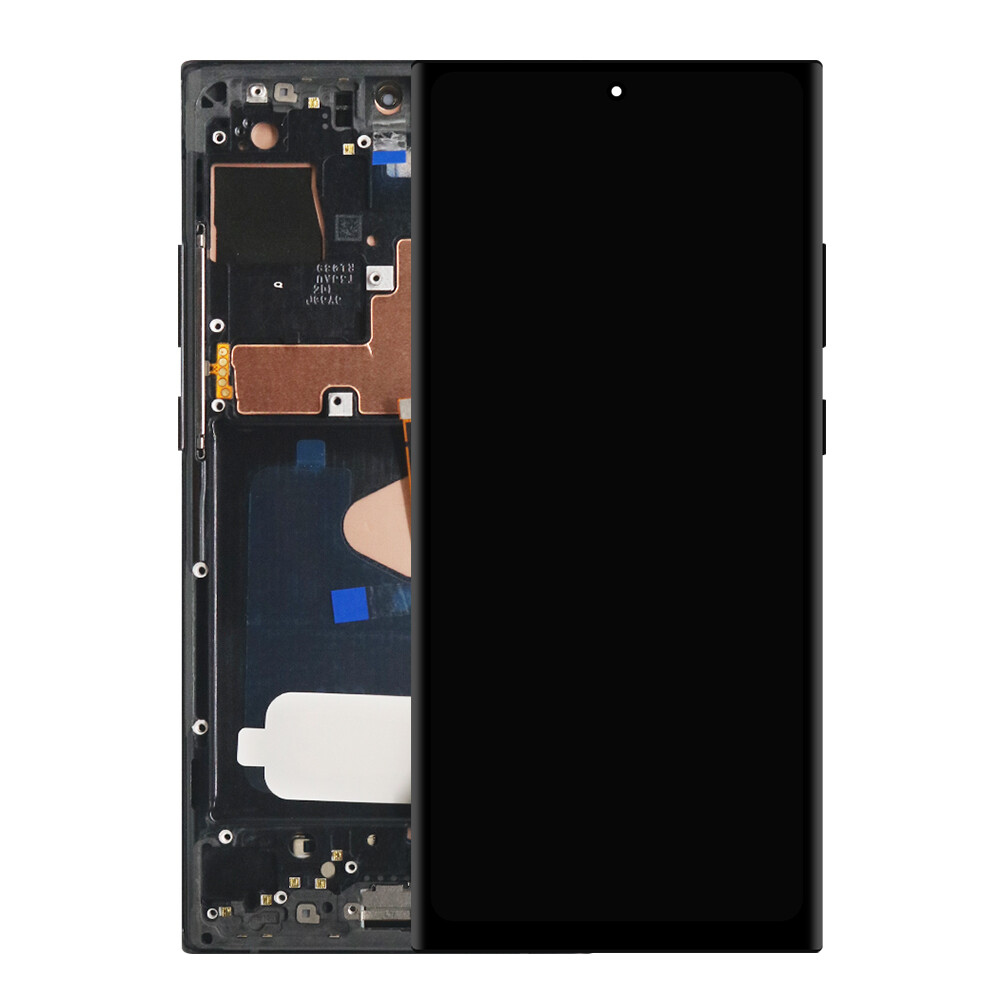 For Samsung Note 20 Ultra 5G 4G OLED LCD Display Digitizer Touch Screen + Frame