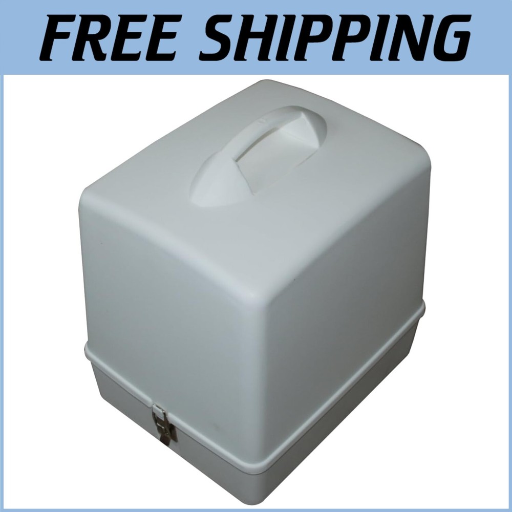 Molded Hard Shell Overlock Sewing Machine Case - Lightweight and Durable=