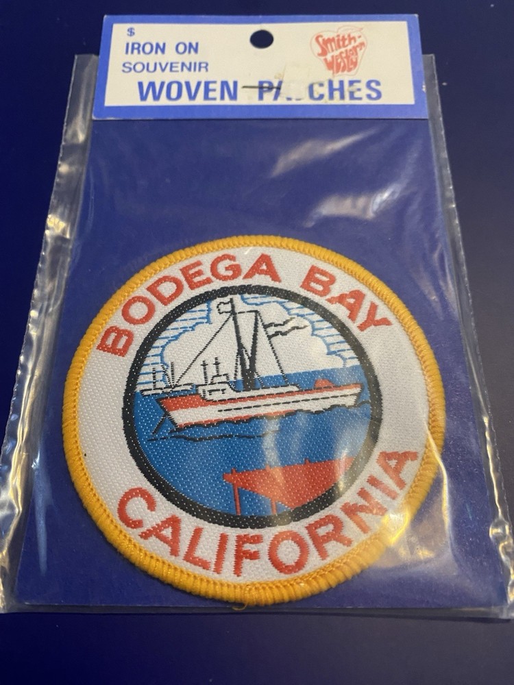 Vintage BODEGA BAY California Sew On Patch