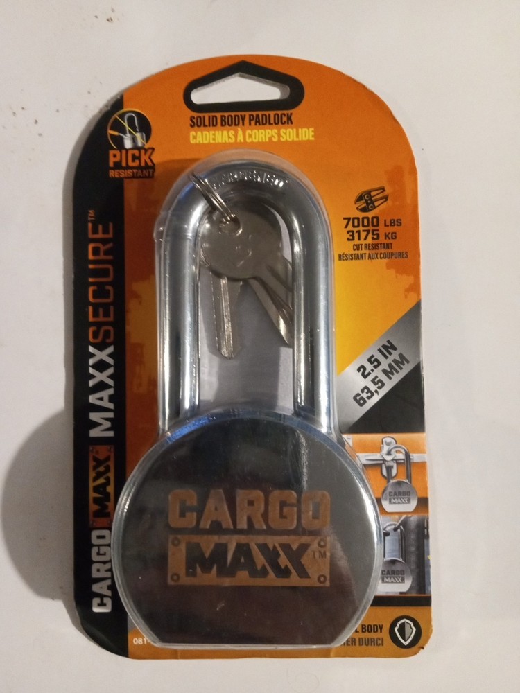 CargoMaxx Solid Body Padlock 081-95386