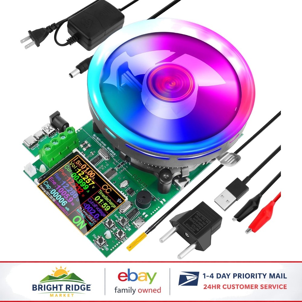 200V Battery Load Tester with Adjustable Constant Current & Intelligent Control