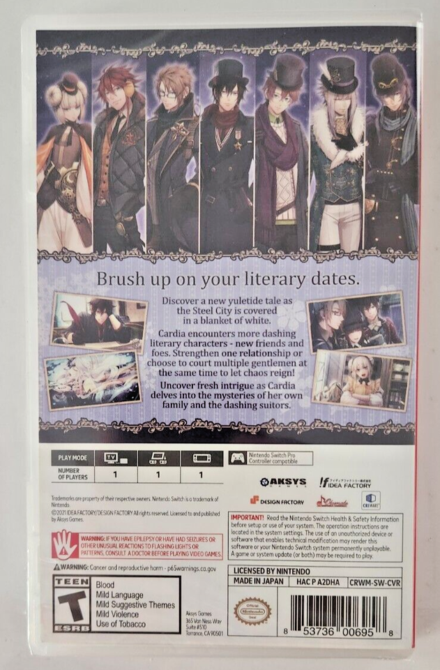 Code: Realize Future Blessings & Wintertide Miracles Switch New Game Bundle