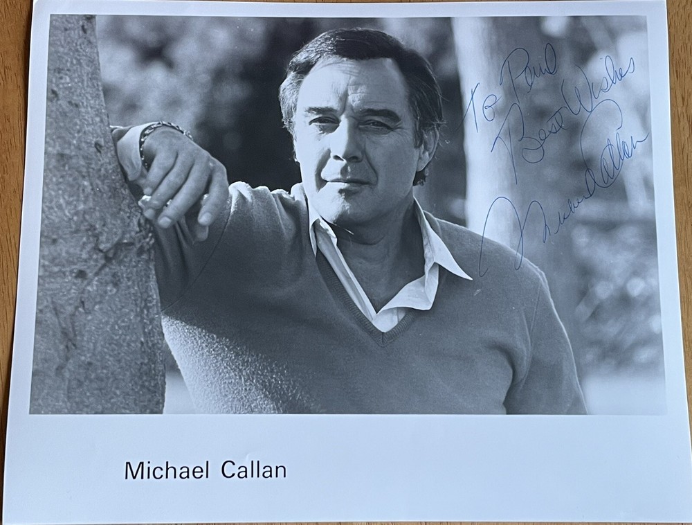 Actor Michael Callan Autographed Photo