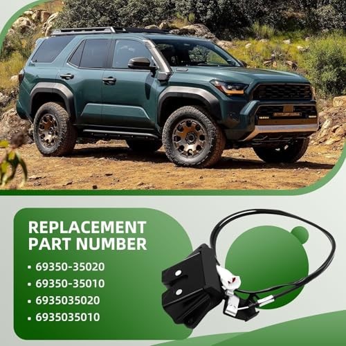 Rear Door Hatch Latch Lock Tailgate Switch Actuator Compatible with 4Runner V6