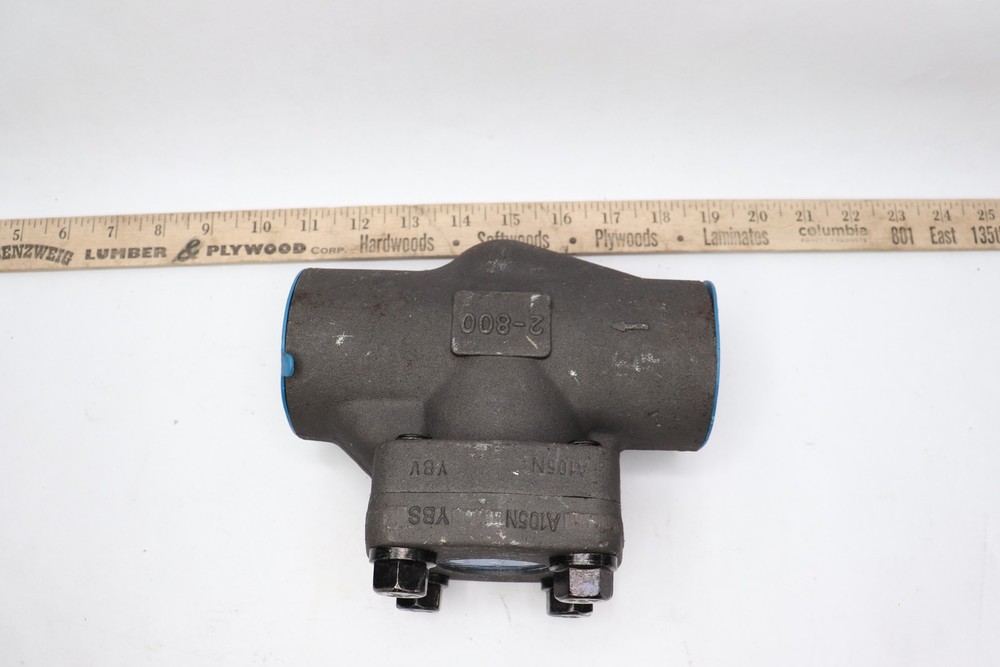Sharpe Piston Check Valve Single Flow Inline Piston Carbon Steel 1"