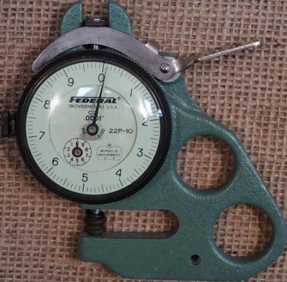 Federal C21 Dial Indicator Thickness 22P-10 Caliper