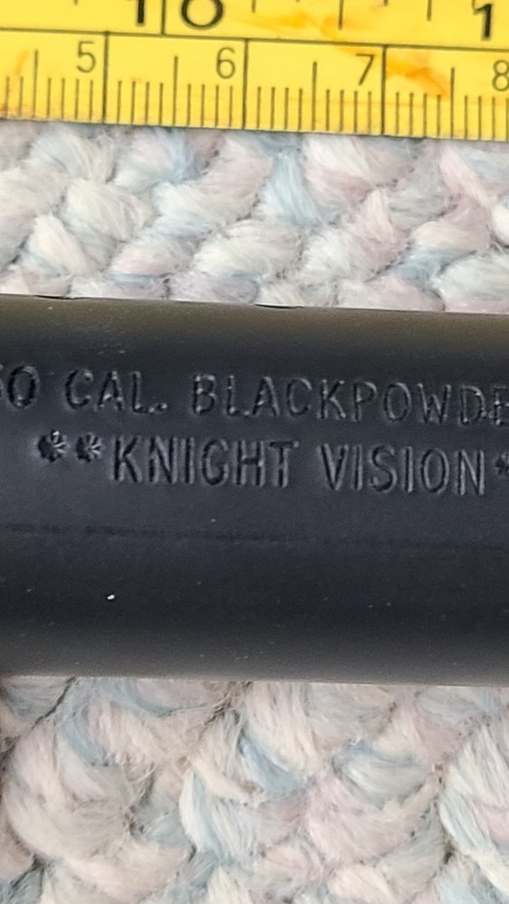 Knight VISION Muzzleloader 50 Caliber Barrel EXCELLENT Bore