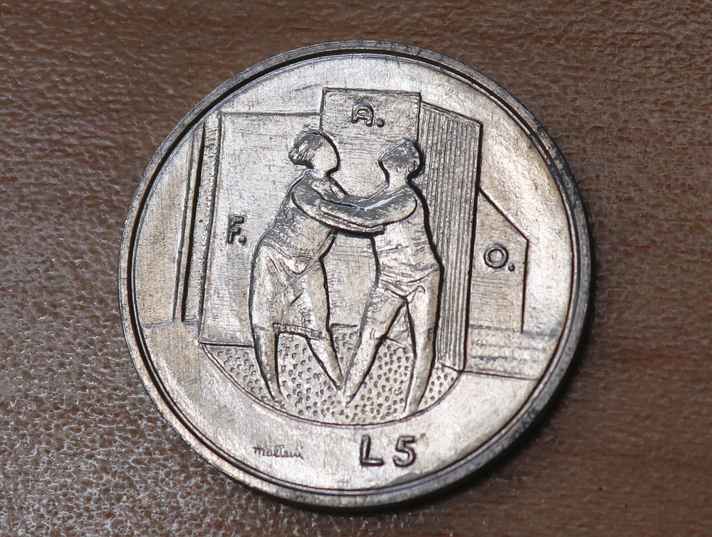 1976 San Marino 5 Lire
