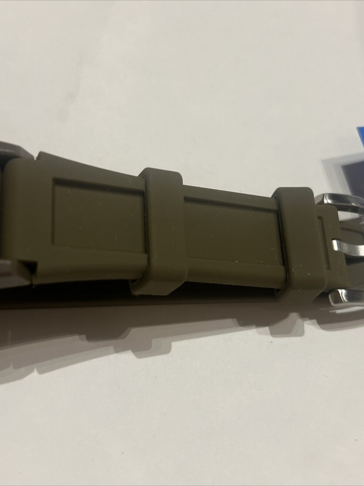 Columbia Self Select Quartz Digital Dial Olive Silicone Strap Watch CSS14-002 WF