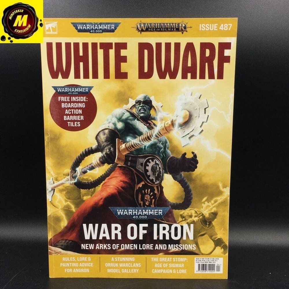 White Dwarf #487 - #WD487 - White Dwarf
