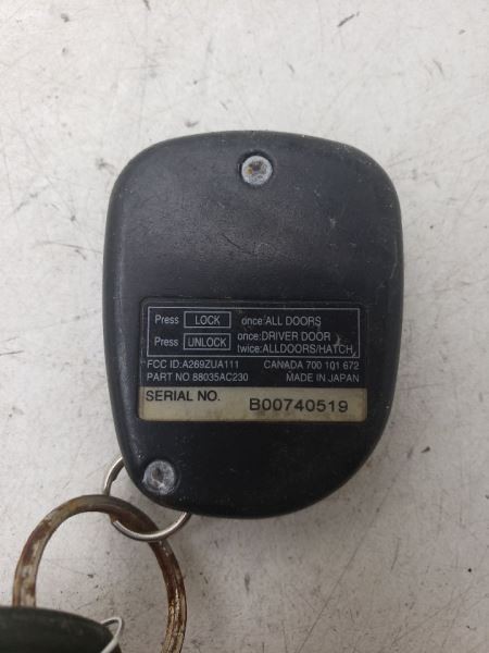 Ignition Switch Fits 2002 FORESTER OEM