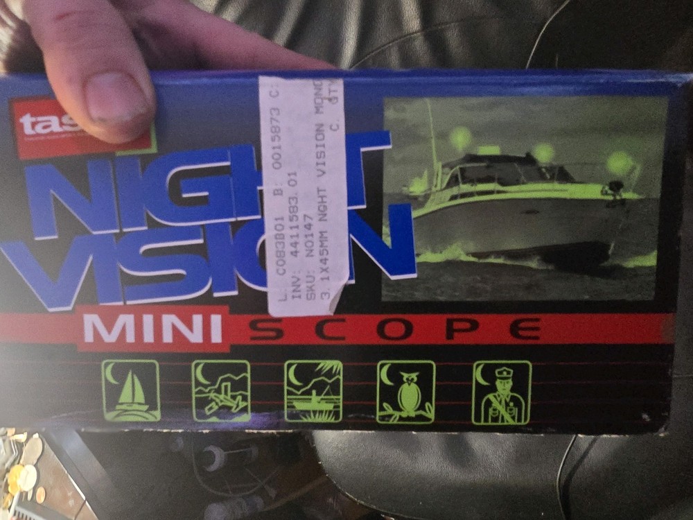 Tasco Night Vision Mini Scope NV200 Tested.