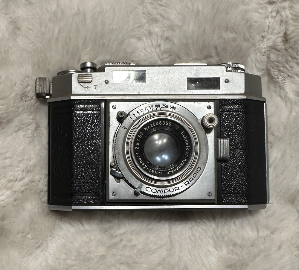 Agfa Karat 36 Folding Rangefinder Camera, Solagon Lens-Untested