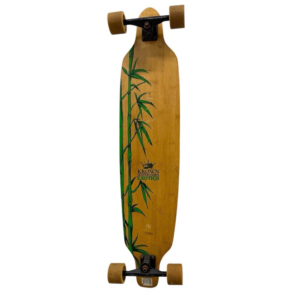 Krown Skateboards Exotic Bamboo Drop-Through 42” Longboard