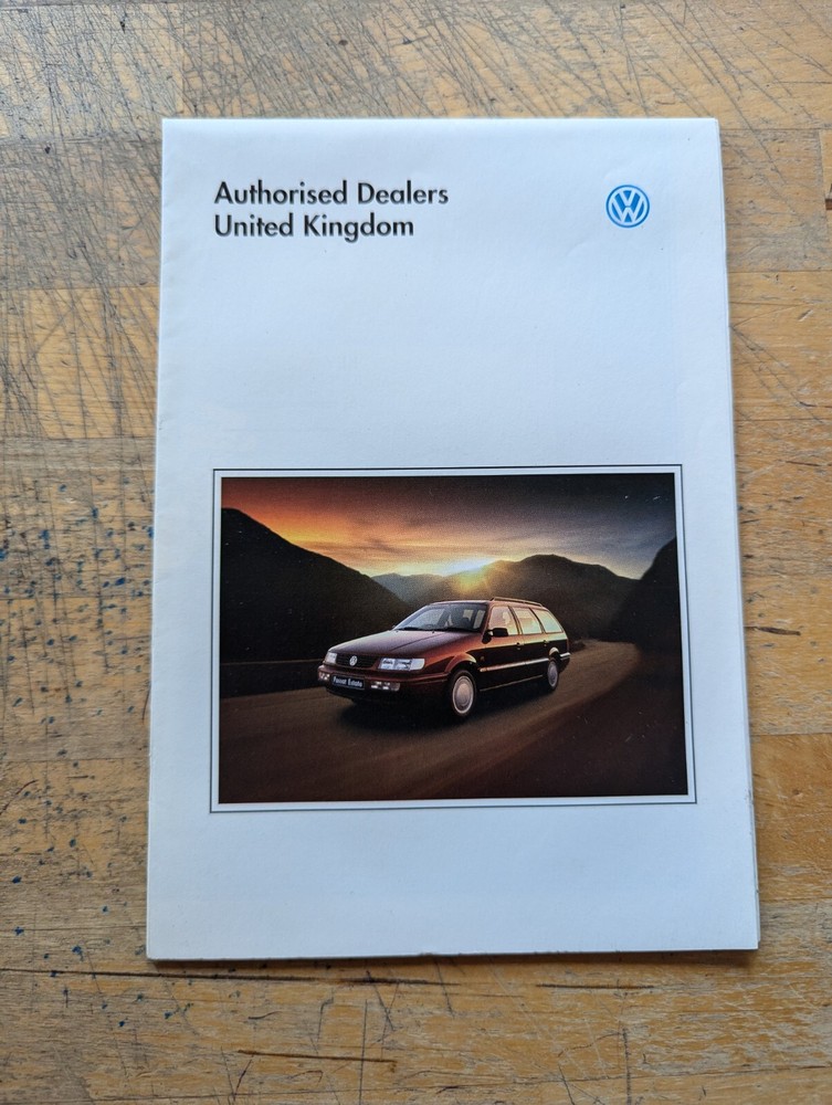 1993/1994 VW Passat Book Pack