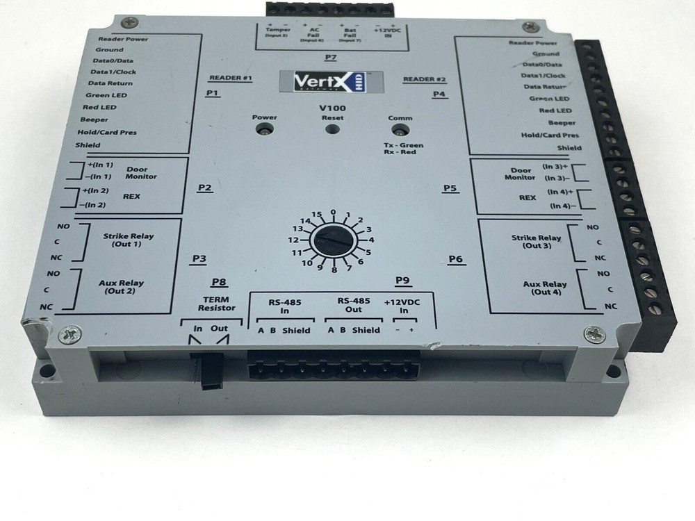 VertX V100 70100 AEP0N Two Dual Door/Reader Interface Module