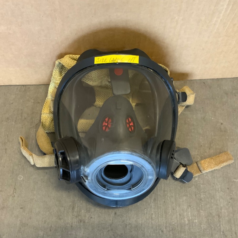 Scott AV3000 HT Firefighter SCBA Mask KevlarHeadnet Com Bracket Size Large
