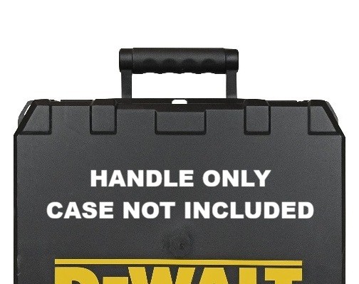 NEW Genuine DeWalt OEM Rigid Plastic Tool Case Replacement FOLDING HANDLE