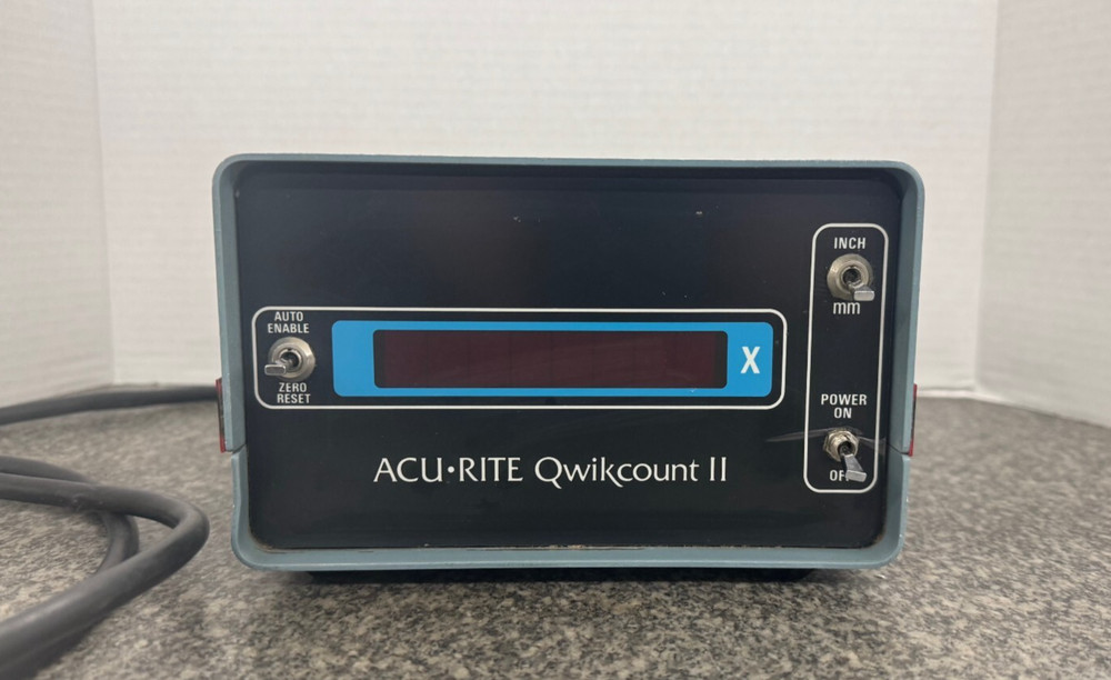 ACU-RITE Qwikcount DRO Digital Readout Cat. 347
