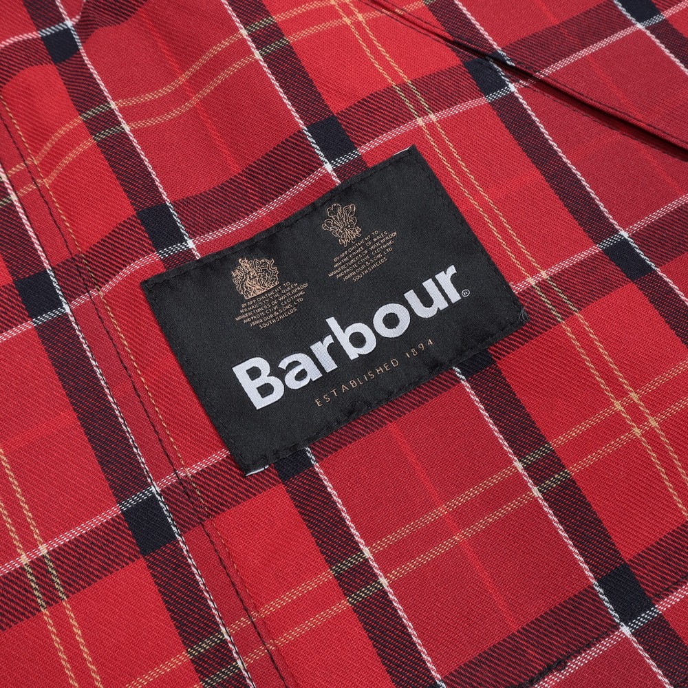 BARBOUR TRANSPORT UNISEX REVERSIBLE BLOUSON GREEN