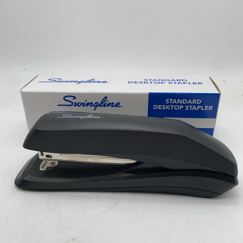 Swingline Standard Desktop Stapler, 15 Sheet Capacity, Black