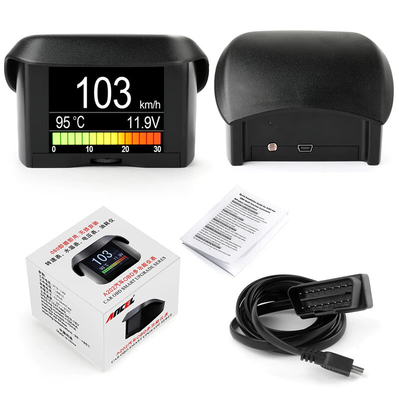 Ancel A202 Automobile On-board Computer Car Digital OBD 2 Computer Display Speed