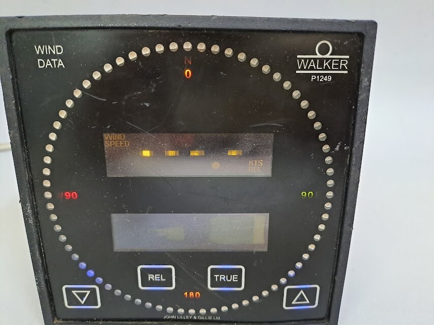 John Lilley & Gillie Walker P1249 Anemometer Wind Data AS IS