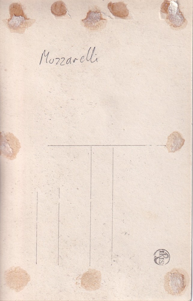Alfred Muzzarelli opera original signed "May 1931"