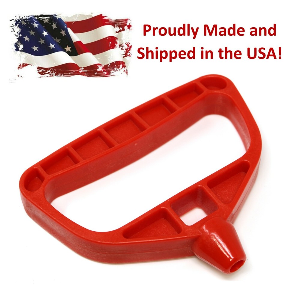 Red Universal Pull Starter Handle 62-11006 / SM-12039 for Ski Doo, Arctic Cat