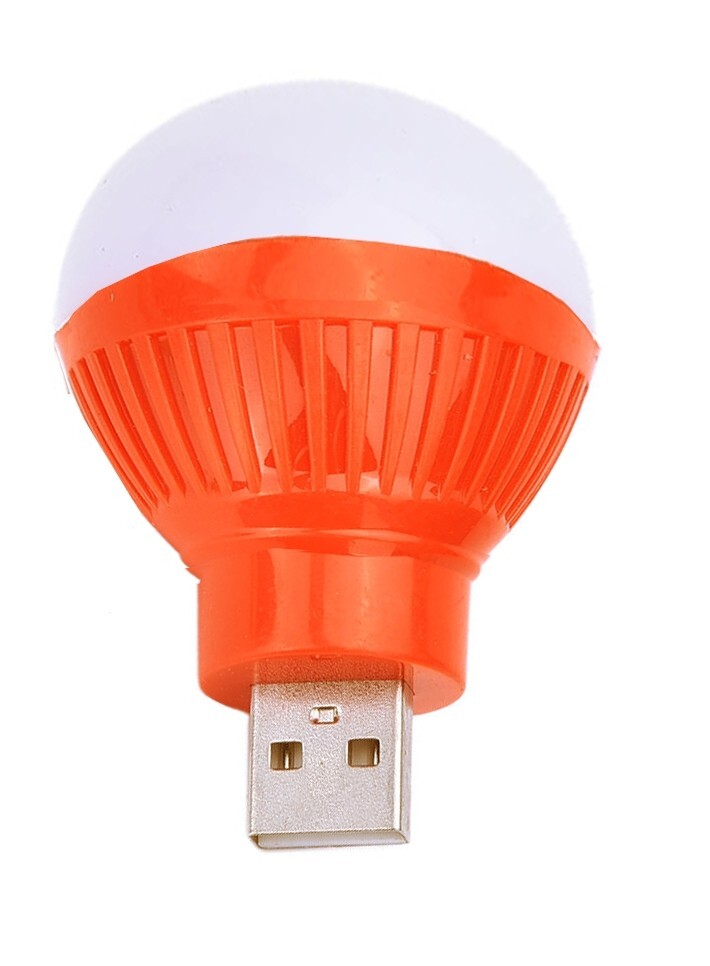 80LM USB LED NoteBook Book Reading Light Night Light Bulb in Random Color