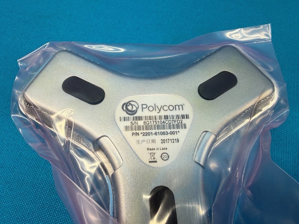 Genuine Polycom Group Mic Pod 2201-61063-001 w/25' Cable Microphone Cord